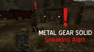 1 hour of silence broken by Metal Gear Solid Alert Sound [upl. by Hgielsa925]