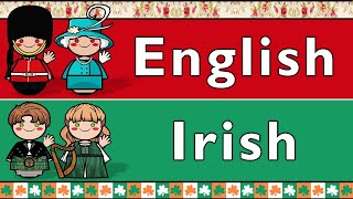 ENGLISH amp IRISH GAELIC [upl. by Ahsitahs]