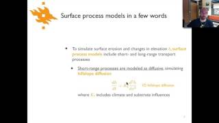 Geodynamics  Lecture 134 Modelling climate tectonics and erosion [upl. by Durkin]