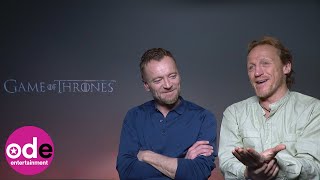 GoT Richard Dormer amp Jerome Flynn reveal what theyll miss about Game of Thrones [upl. by Lek417]