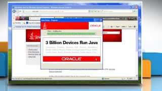 Windows® XP How to install Java® in Internet Explorer® 8 [upl. by Oilime]