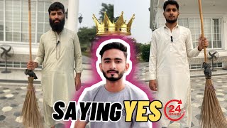 Saying yes To Tamoor For 24 Hours  Day 23  Hamza Faiz Vlogs sayingyes 24hourschallenge vlog [upl. by Artemla]