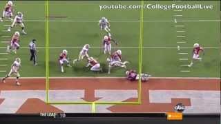 Texas DE Alex Okafor vs Baylor ᴴᴰ [upl. by Drofniw]