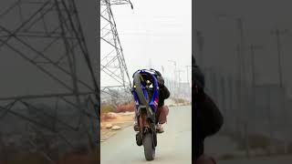 Ghost of uchiha 🔥🥵 wheelie youtubeshorts stunt wheeli stunts [upl. by Olivie]