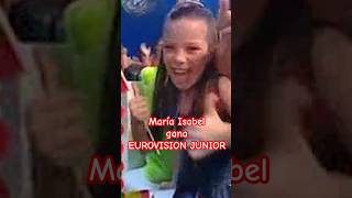 SIRVIENDO ICONO 💜💛 mariaisabel en Eurovisión Junior 2004 [upl. by Madelon81]