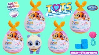 New Disney Junior TOTS Color Change Surprise Nursery Babies Toys Stork Bundles Tubey Toys Review [upl. by Hgiel988]