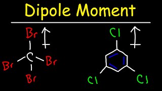 Dipole Moment Vectors amp Electronegativity  Organic Chemistry [upl. by Tdnarb]