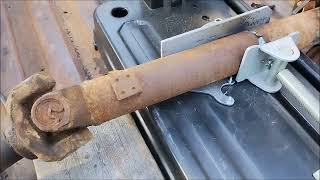 C10 short bed conversion How NOT to shorten a driveshaft [upl. by Eniale384]