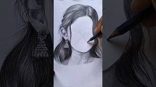 Easy face Drawing for beginners 🔥✍️ art artist cartoon drawing satisfying shorts ytshorts [upl. by Damahom]