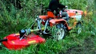 Kubota 1200 traktorek z kosiarką AGATKA wwwtraktorkijapońskiewawpl [upl. by Helban920]