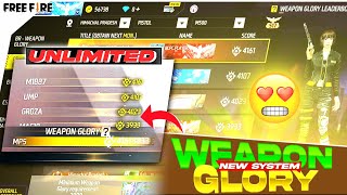 What is Weapon glory Leaderboard in Free FireHow to collect Weapon glory weapon glory ff [upl. by Benedict]