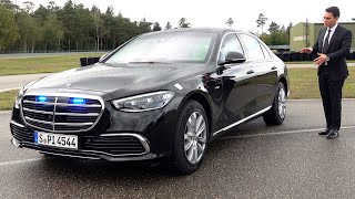 NEW 2022 Mercedes S Class GUARD V12  NEW S680 Full Review Armored Factory Drive Interior [upl. by Esenahs421]