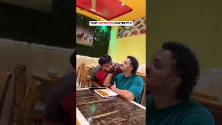 That Irritating waiter🙄😡 Part2🔥waiter restaurant staff irritate awkward comedy vines funny [upl. by Cherey926]