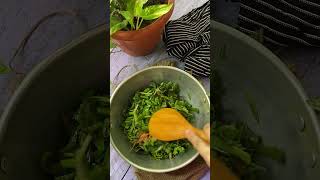 Water spinach recipe  waterspinachrecipe healthyeats veggielover quickmeals recipevideo [upl. by Mountfort]