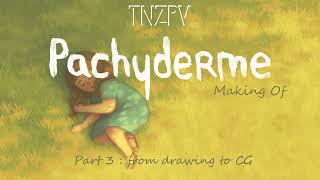 Making Of part 3  Pachyderme by Stéphanie Clément  From drawing to CGI  Oscars® nomination 2024 [upl. by Ettenahc]