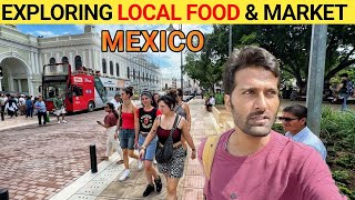 Trying Mexican Local Food In Mexican Markets in Merida  North America [upl. by Sieber]