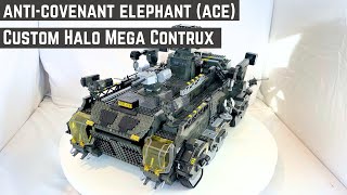 CUSTOM HALO MEGA CONSTRUX BLOKS HALO HEROIC SERIES The ANTICOVENANT ELEPHANT ACE [upl. by Socin956]