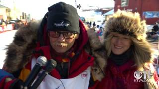 Iditarod 2017 Full Finish  Mitch Seavey wins in record time [upl. by Aramoiz]