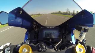 2017 Suzuki GSXR 1000 R Onboard 0299 kmh [upl. by Harbard954]