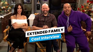 Extended Family Cast Interview  Jon Cryer Abigail Spencer Donald Faison [upl. by Kenay]