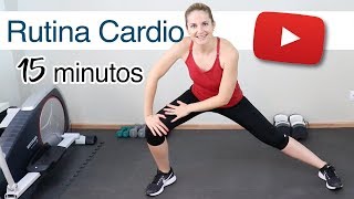 Cardio para perder grasa  cardio bajo impacto 15 minutos [upl. by Karla]