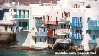 Greece Vacation  Mykonos Santorini Patmos Crete Athens [upl. by Eisse]