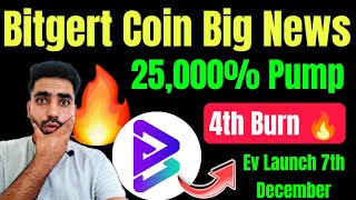 Bitgert coin Big News Today 🔴  Bitgert Brise Coin 4th Burn News  Bitgert coin price Prediction [upl. by Hayyikaz]