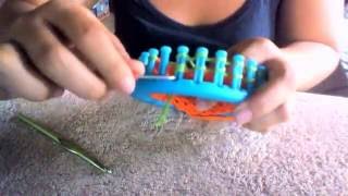 tutorial zapatos en telar redondo [upl. by Ellenrahc]