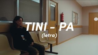 TINI  pa  LETRA [upl. by Jer289]