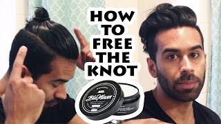 How to style a long undercut  Mens hairstyling tutorial [upl. by Alessandro]