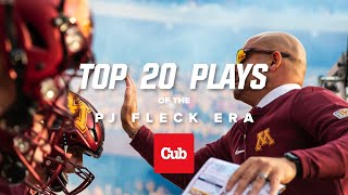 Gopher Football Top 20 Plays of the PJ Fleck Era 4 [upl. by Martynne367]