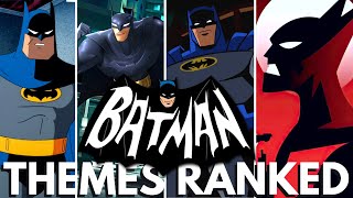 Every Batman Cartoon THEME SONG Ranked  WORST to BEST [upl. by Hilbert]