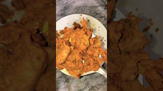 तीखा खाने का मन करें तो food recipe pakoda cooking cookingchannel indiansnacks teatimesnacks [upl. by Aicemat447]