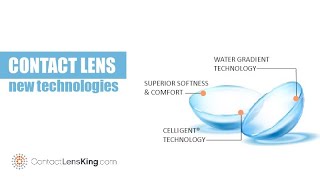 New Contact Lens Innovations  Total 30 Contact Lenses with Water Gradient amp Celligent® Technology [upl. by Rochelle]