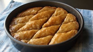 Baklava Recipe  How to Make Baklava from Scratch [upl. by Ahseniuq]