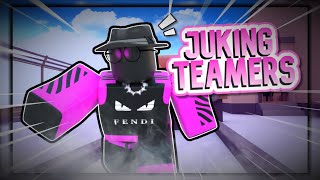 JUKING TEAMERS IN MM2 [upl. by Lorrin]