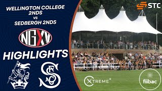 HIGHLIGHTS WELLINGTON COLLEGE 2ND XV vs SEDBERGH 2ND XV  SCHOOLS RUGBY [upl. by Levy684]