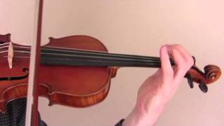 Old German violin labeled Joseph Guarnerius 17 [upl. by Cardinal]