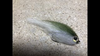 Simple Baitfish Streamer [upl. by Eidlog]