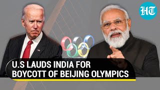 Chinas Galwan provocation Top US lawmakers hail India for diplomatic boycott of Beijing Olympics [upl. by Blackwell]