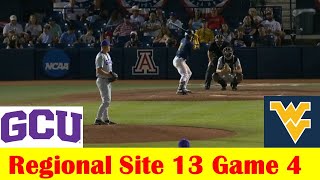 Grand Canyon vs West Virginia Baseball Highlights 2024 NCAA Regional Site 13 Game 4 [upl. by Sitoel]