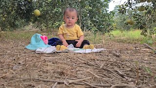 Single mother struggles to raise her child alone and take care of the garden  Ly Tieu Mai [upl. by Merwyn16]