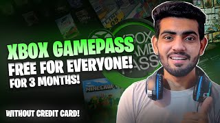 XBOX Game Pass FREE For 3 Months For Everyone🤯🔥 [upl. by Calista459]