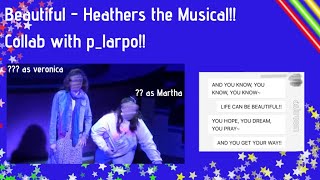 Beautiful  Heathers the musical  Collab with plarpo  haikyuu texts  ashroom [upl. by Maxwell]