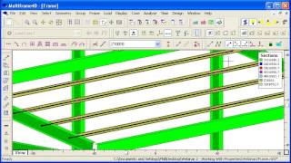 MAXSURF Multiframe  Member Orientation [upl. by Thetisa]