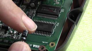 Sega Game Gear Tutorial  LCD Screen Fix  Replacing Main Board Capacitors [upl. by Harald]