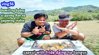 Sapsui with friede Daing na Bangus Sapsui frieddaingnabangus outdoorcooking [upl. by Tipton]