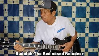 RUDOLF THE RED NOSED REINDEERchristmas song guitar cover by tatayDomimadorDBTV [upl. by Aicilav]