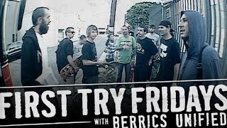 Berrics Unified Shops  First Try Friday [upl. by Redienhcs]