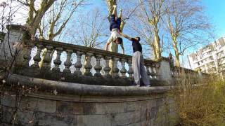 Saïmiri Parkour 09032014  Dijon [upl. by Shulman]